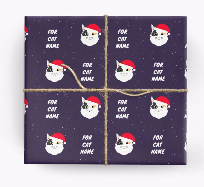 'Christmas Wrapping Paper' - Personalised Wrapping Paper for Your {breedFullName}